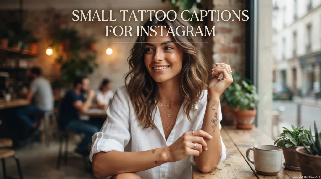 Small Tattoo Captions for Instagram