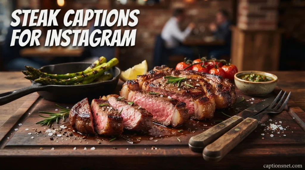 Steak Captions for Instagram