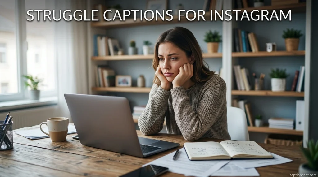Struggle Captions For Instagram
