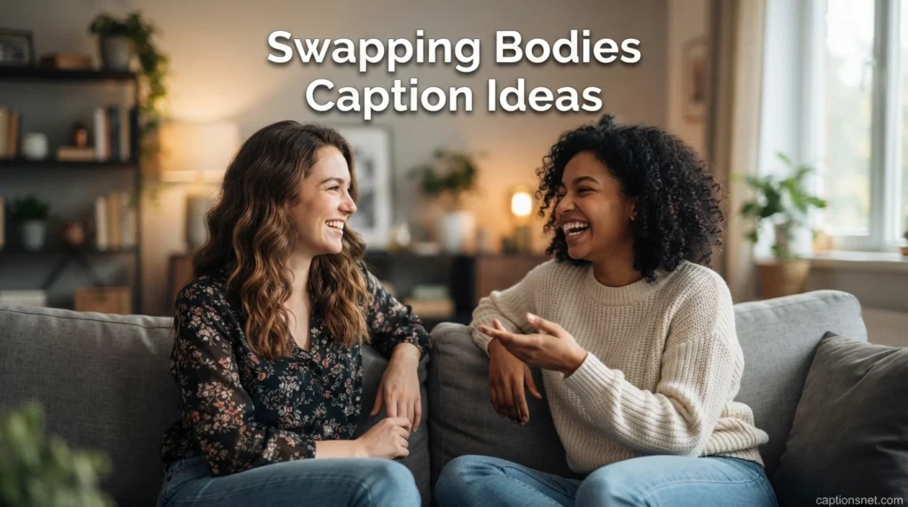 Swapping Bodies Caption Ideas