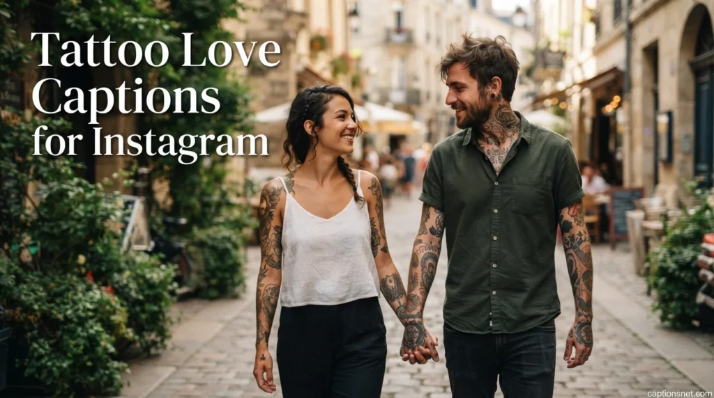 Tattoo Love Captions for Instagram