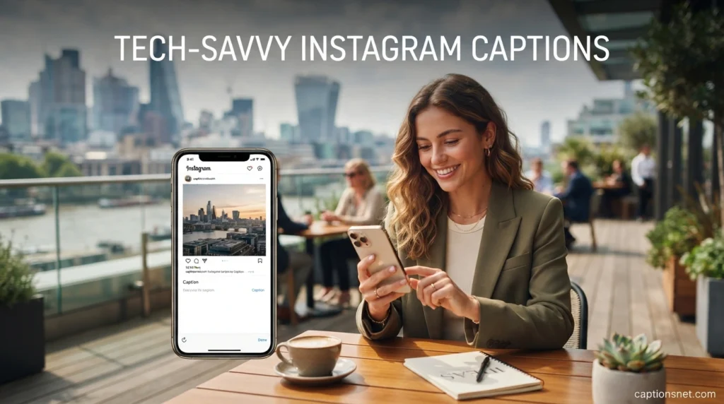 Tech-Savvy Instagram Captions