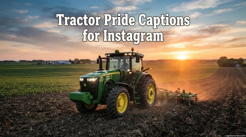 Tractor Pride Captions for Instagram