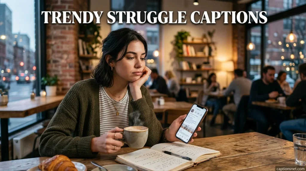 Trendy Struggle Captions