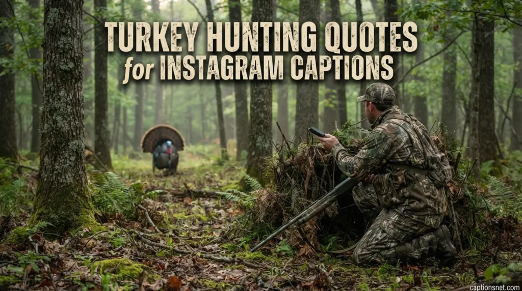 Turkey Hunting Quotes for Instagram Captions
