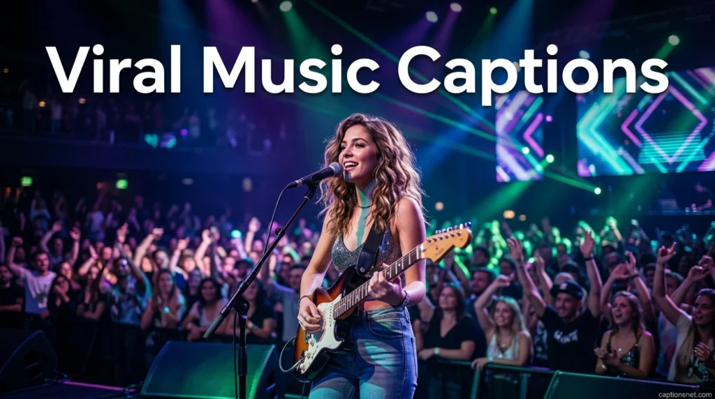 Viral Music Captions
