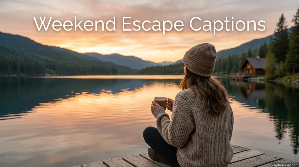 Weekend Escape Captions