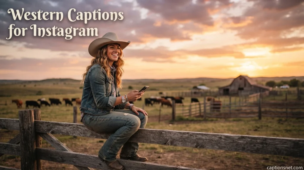 Western Captions for Instagram