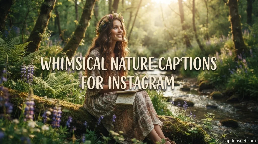 Whimsical Nature Captions For Instagram