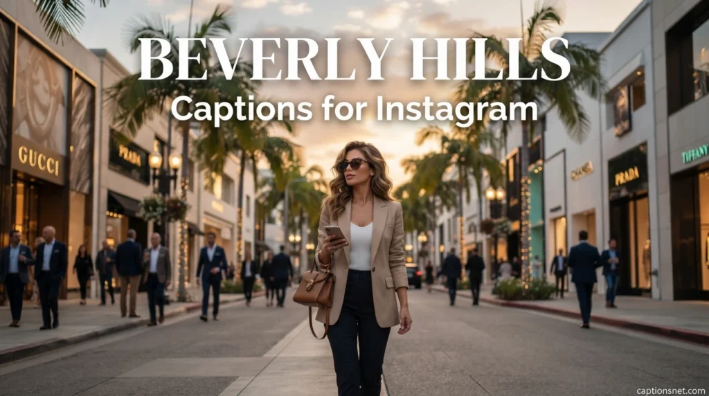 Beverly Hills Captions for Instagram