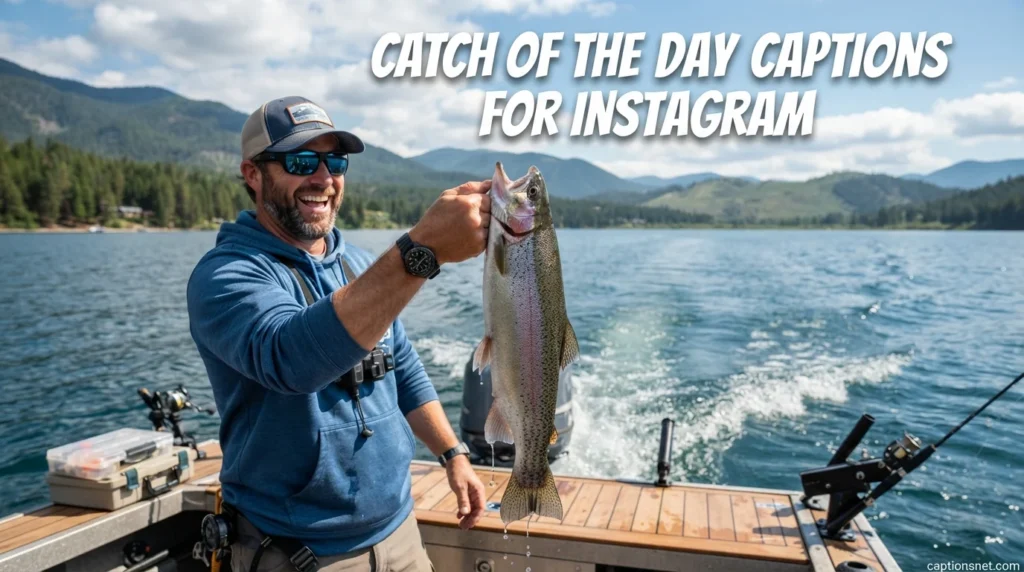 Catch of the Day Captions for Instagram