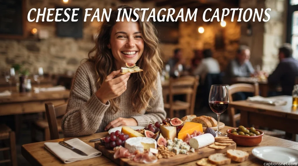 Cheese Fan Instagram Captions