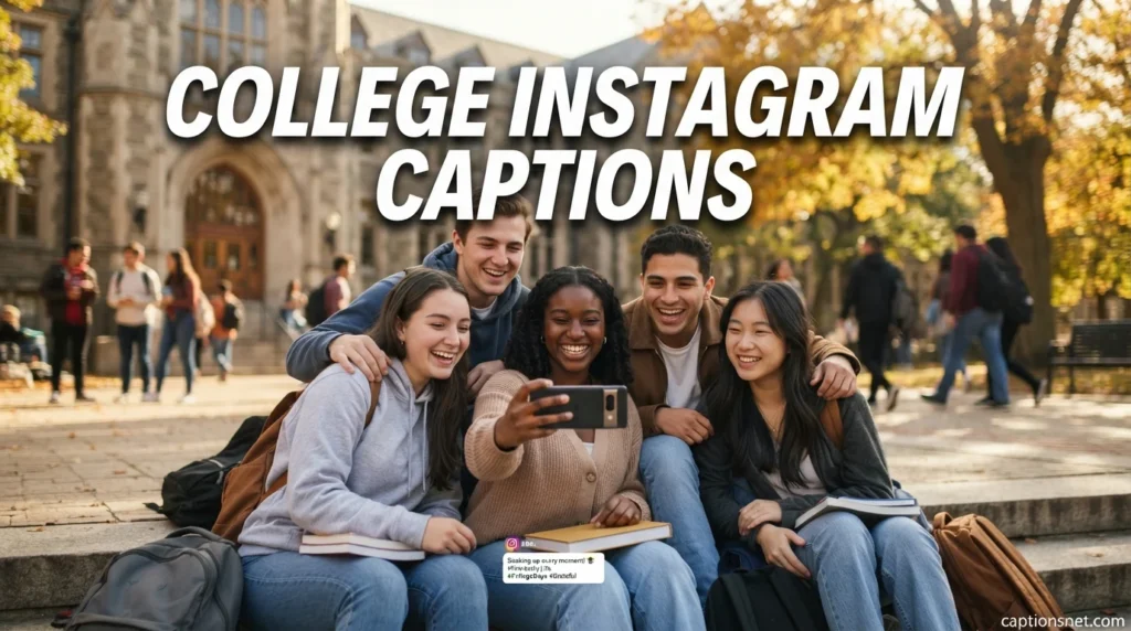 College Instagram Captions