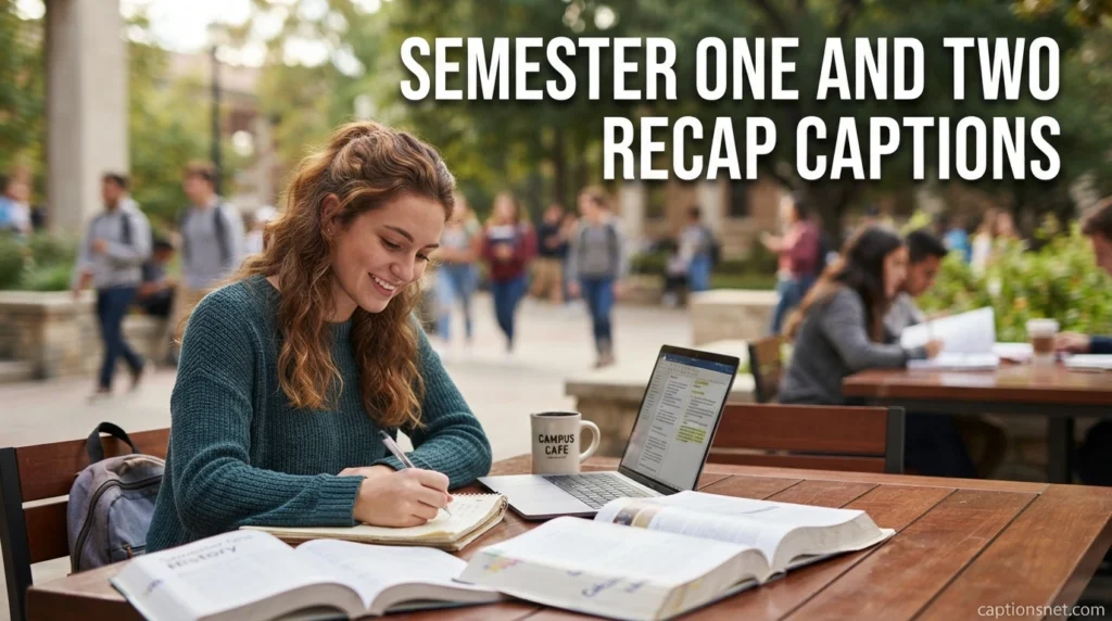 Semester One And Two Recap Captions