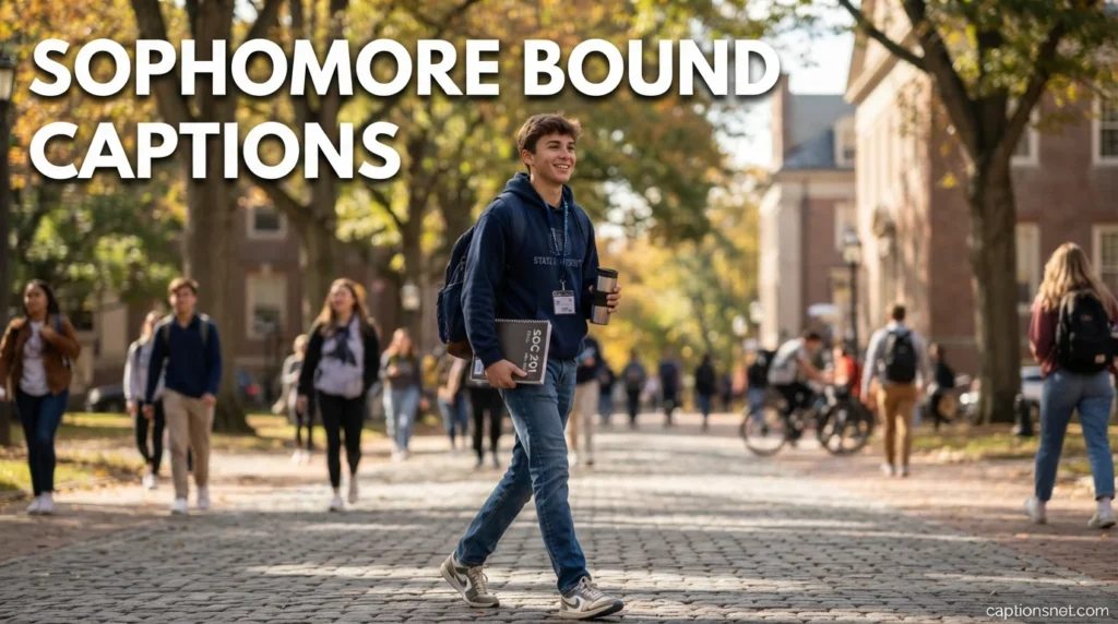 Sophomore Bound Captions