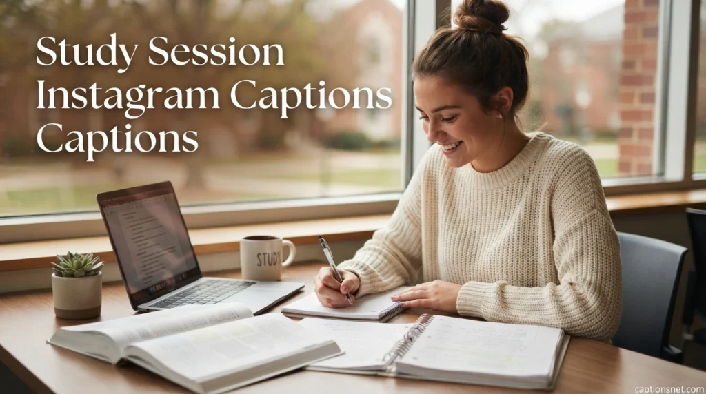Study Session Instagram Captions
