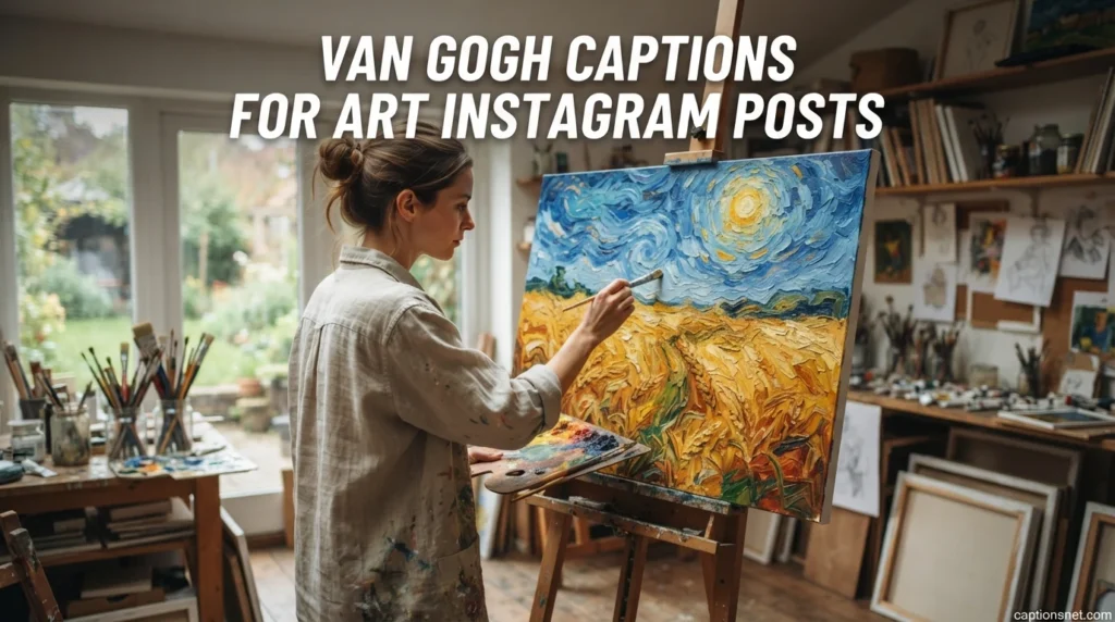 Van Gogh Captions for Art Instagram Posts