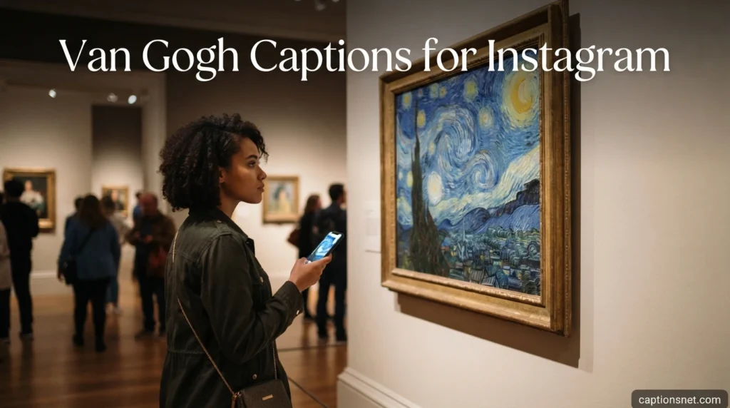 Van Gogh Captions for Instagram