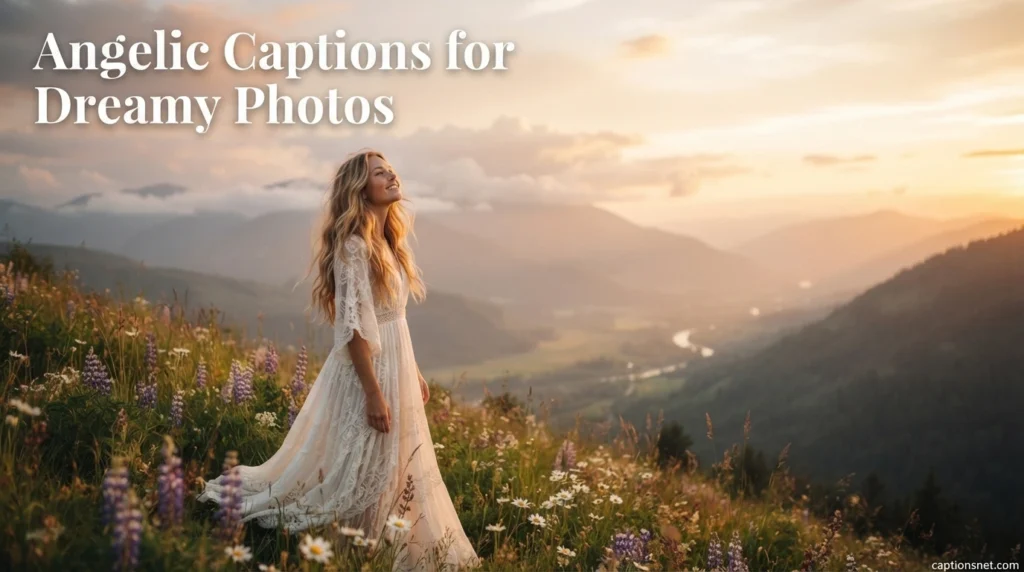 Angelic Captions for Dreamy Photos