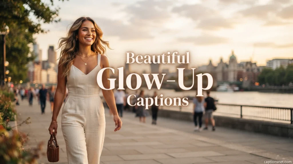 Beautiful Glow-Up Captions