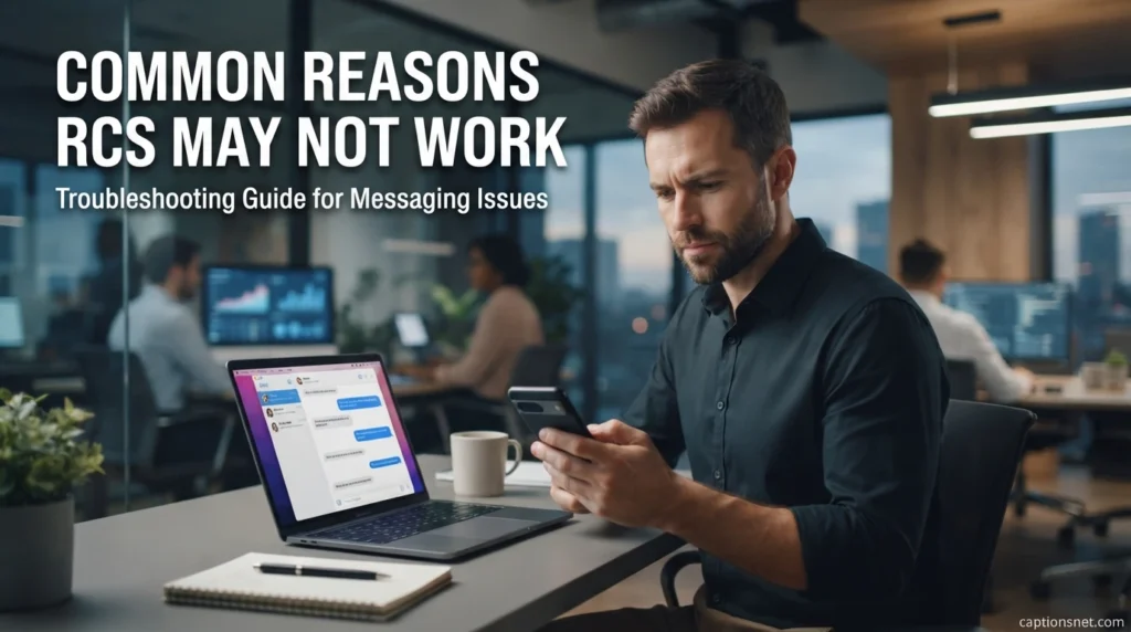 Common Reasons RCS May Not Work