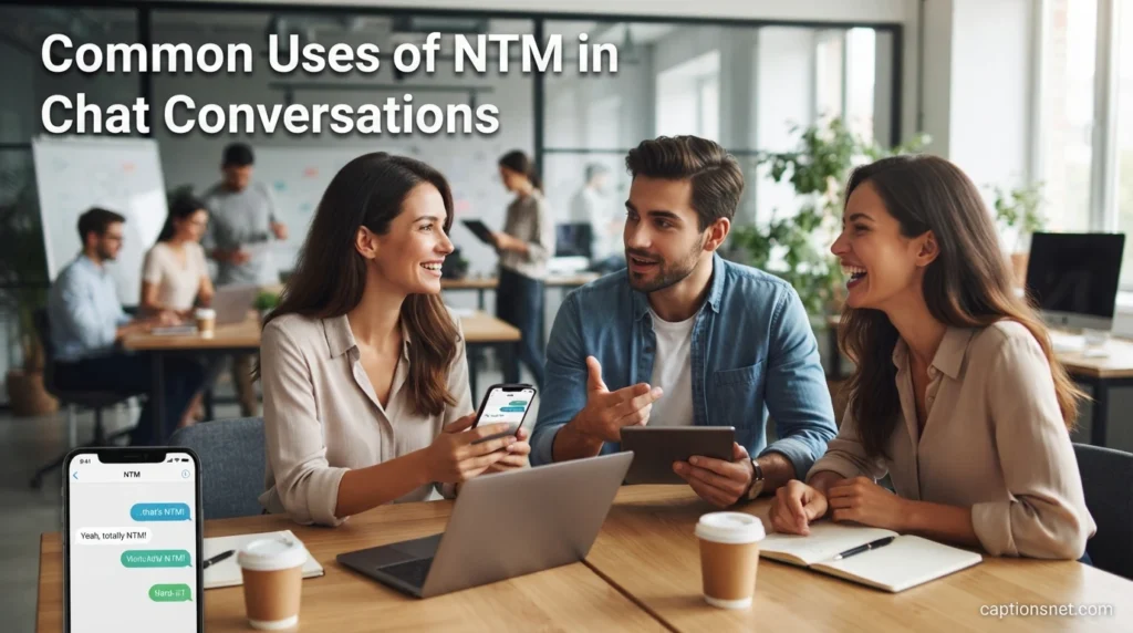 Common Uses of NTM in Chat Conversations
