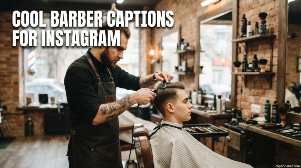 Cool Barber Captions For Instagram