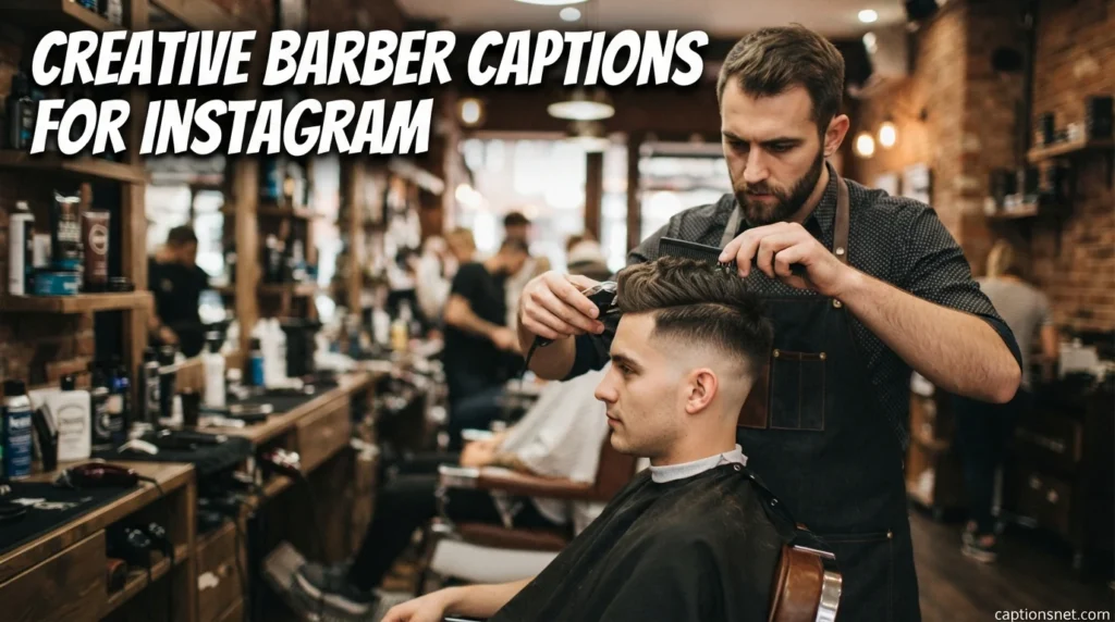 Creative Barber Captions For Instagram