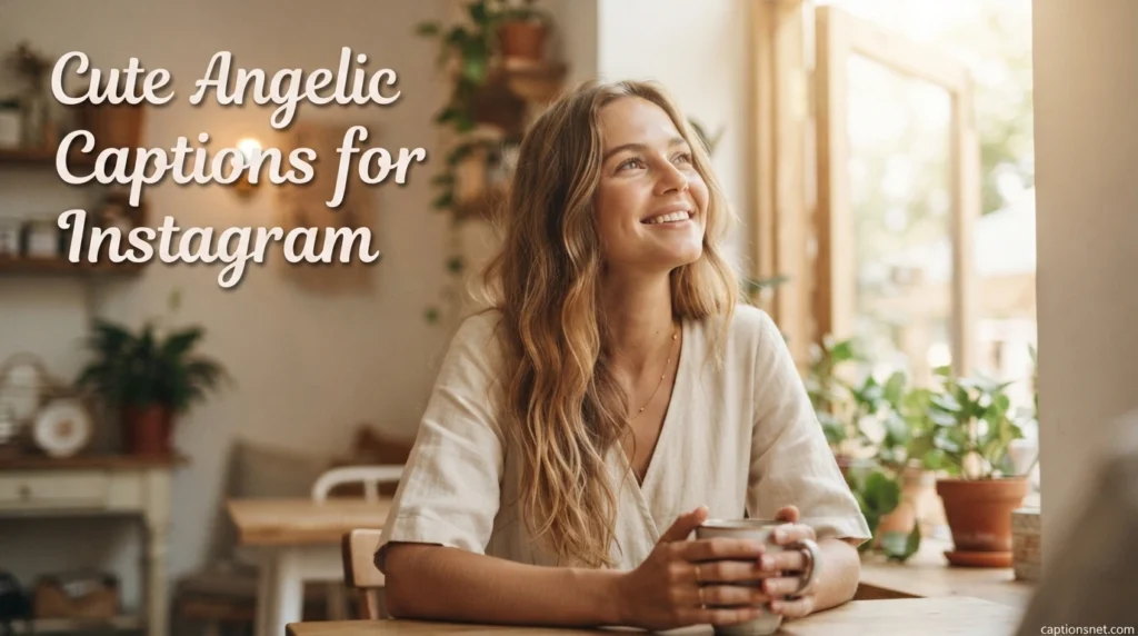 Cute Angelic Captions for Instagram