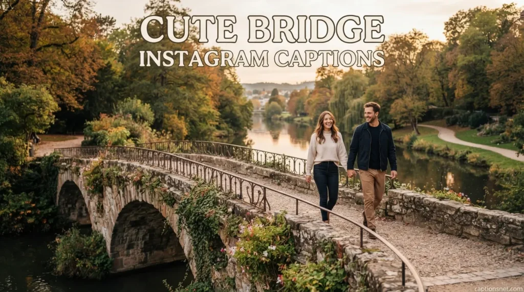 Cute Bridge Instagram Captions