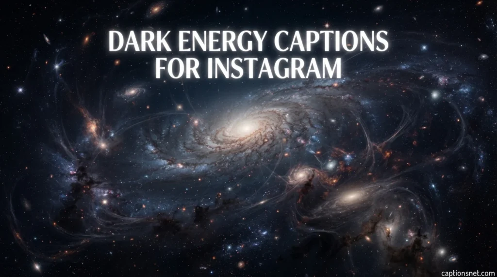 Dark Energy Captions For Instagram