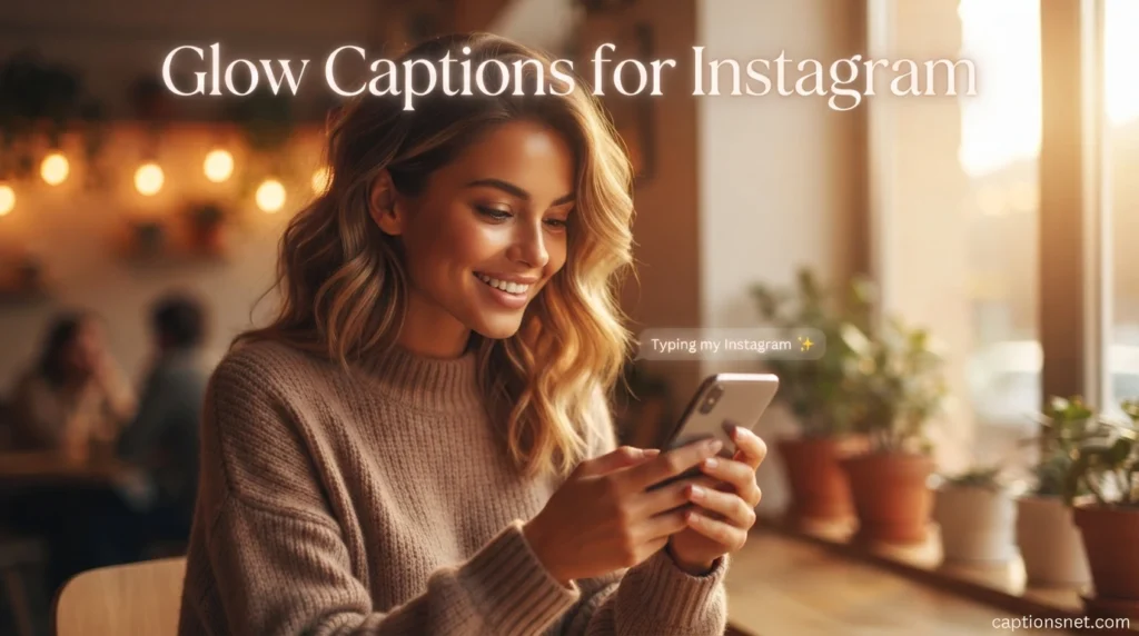 Glow Captions for Instagram