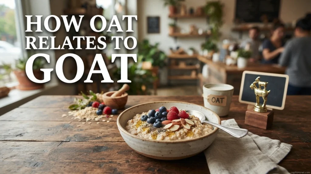 How OAT Relates to GOAT