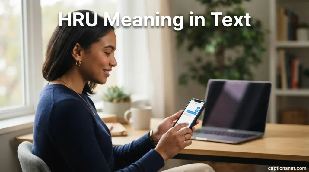 HRU Meaning in Text