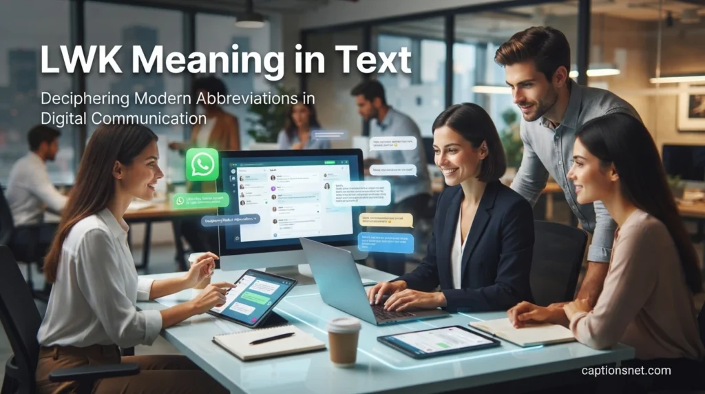 LWK Meaning in Text