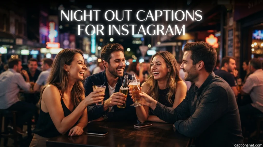Night Out Captions for Instagram
