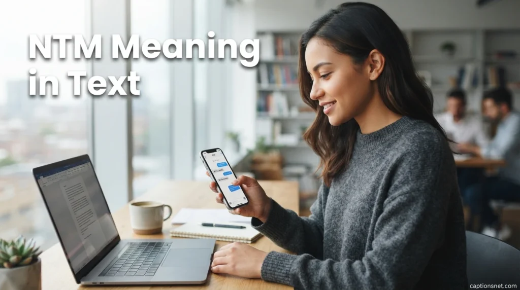 NTM Meaning in Text