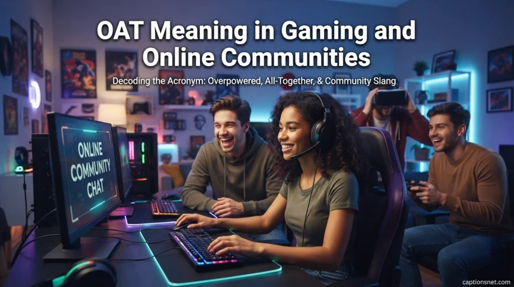 OAT Meaning in Gaming and Online Communities