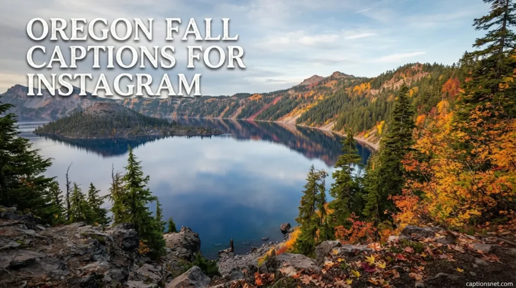 Oregon Fall Captions for Instagram