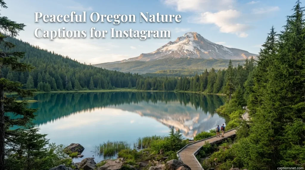 Peaceful Oregon Nature Captions for Instagram