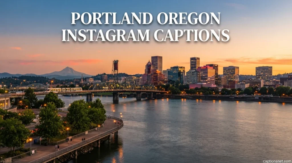 Portland Oregon Instagram Captions