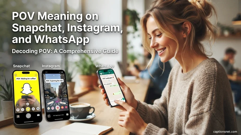 POV Meaning on Snapchat, Instagram, and WhatsApp