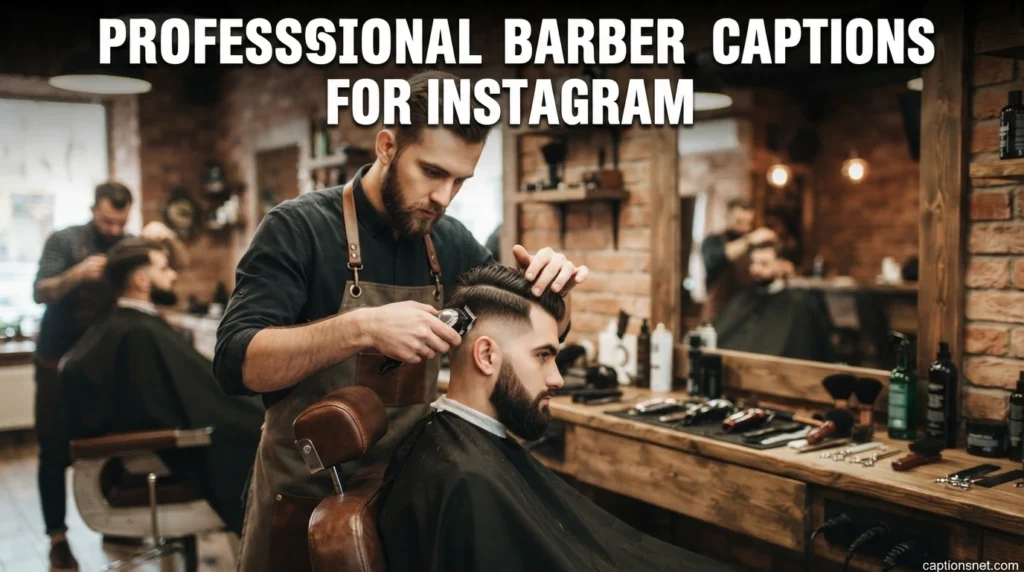 Professional Barber Captions For Instagram