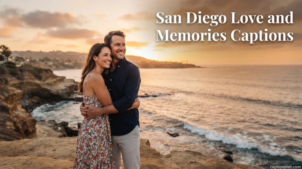 San Diego Love and Memories Captions