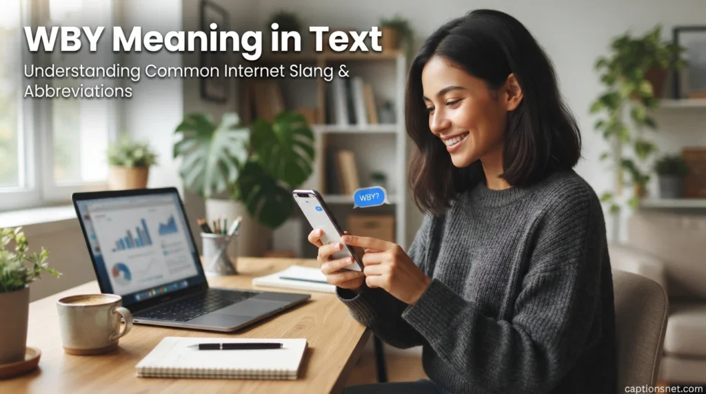 WBY Meaning in Text