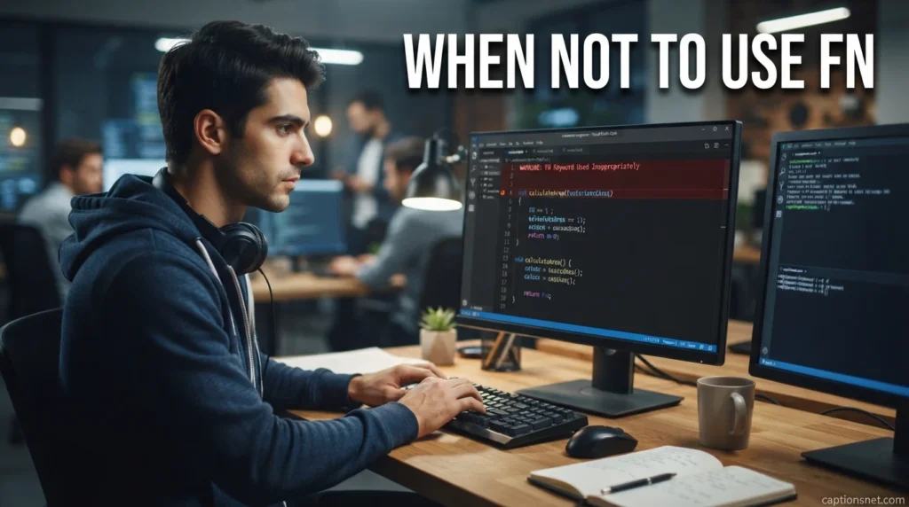 When Not to Use FN