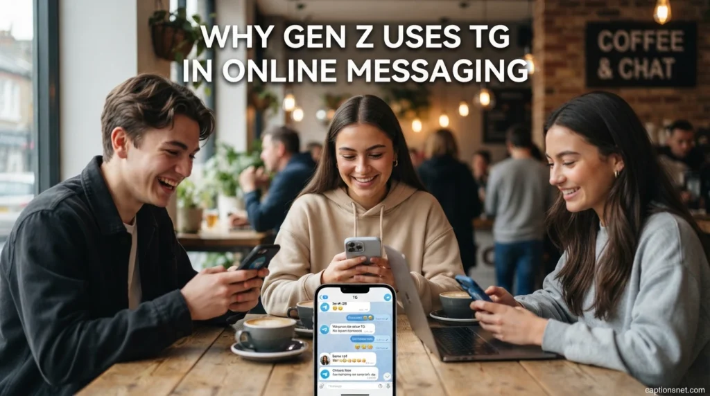 Why Gen Z Uses TG in Online Messaging