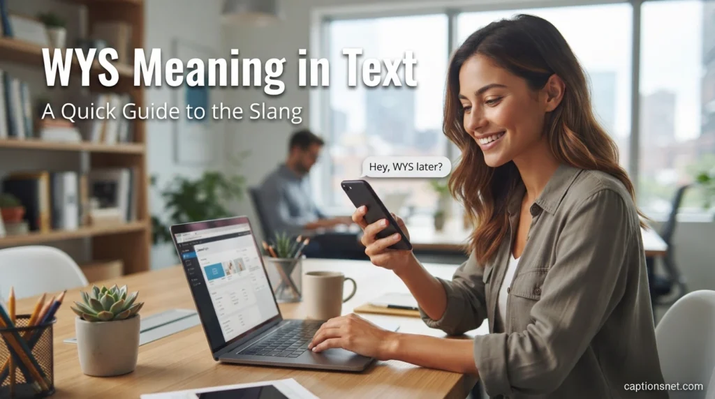 WYS Meaning in Text