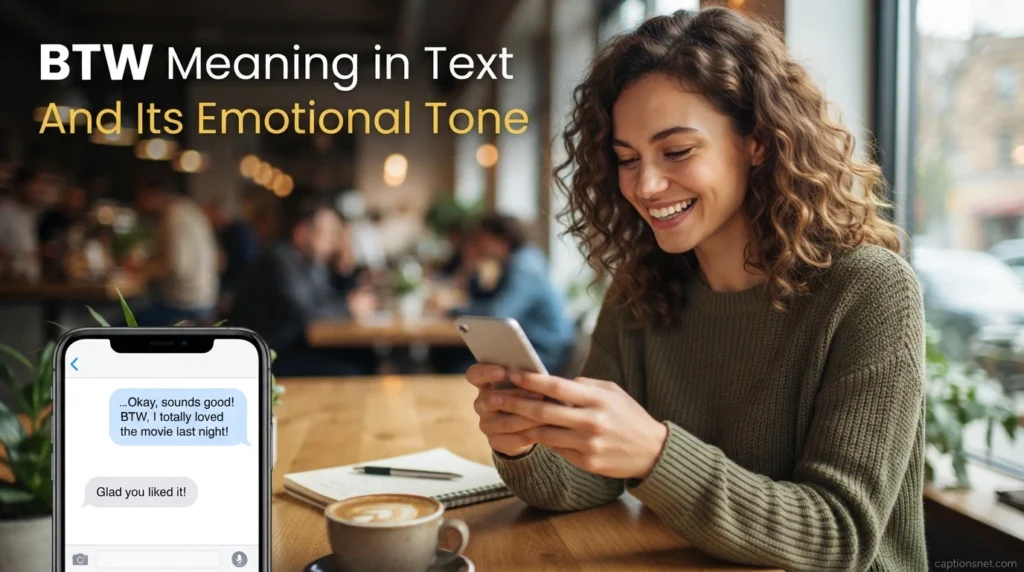 BTW Meaning in Text and Its Emotional Tone