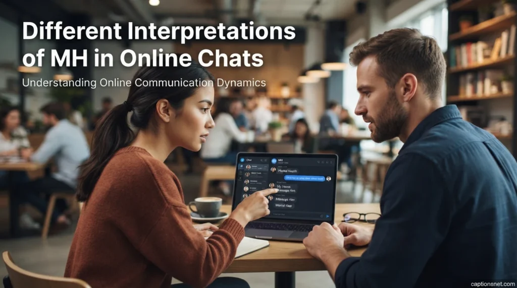 Different Interpretations of MH in Online Chats